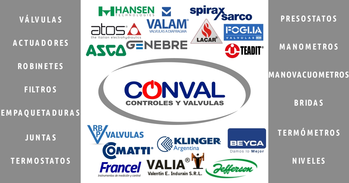 CONVAL | Controles y válvulas